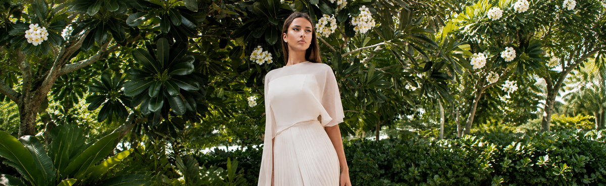 Inside the Atelier: How MANEL Creates a Bride’s Reception Dress
