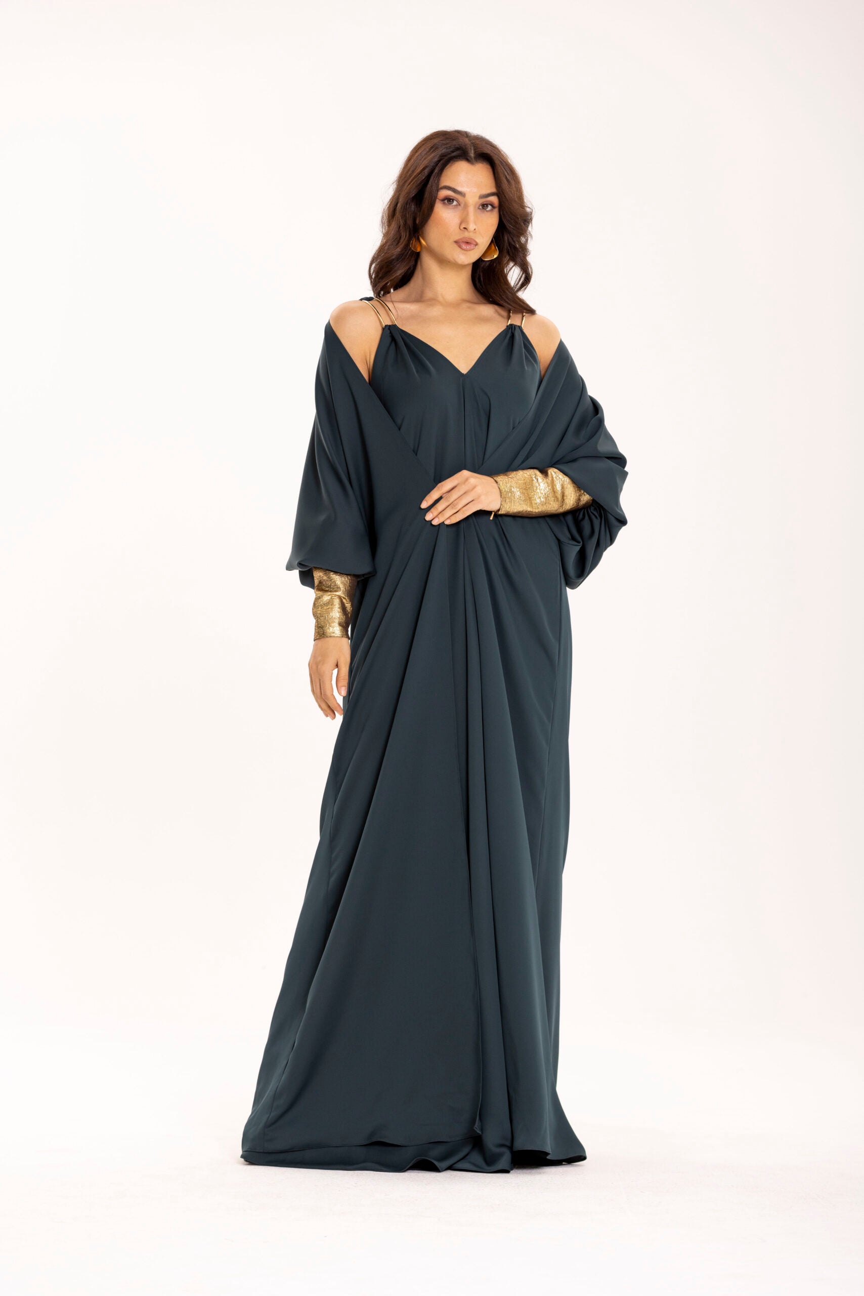 jade fashion dresses Kilentar Jade Fringed Cotton Maxi Dress