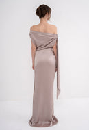 Elegant EOS dress by Manel-Fashion featuring a stylish design, perfect for formal occasions and special events.