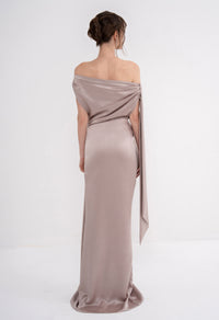 Elegant EOS dress by Manel-Fashion featuring a stylish design, perfect for formal occasions and special events.