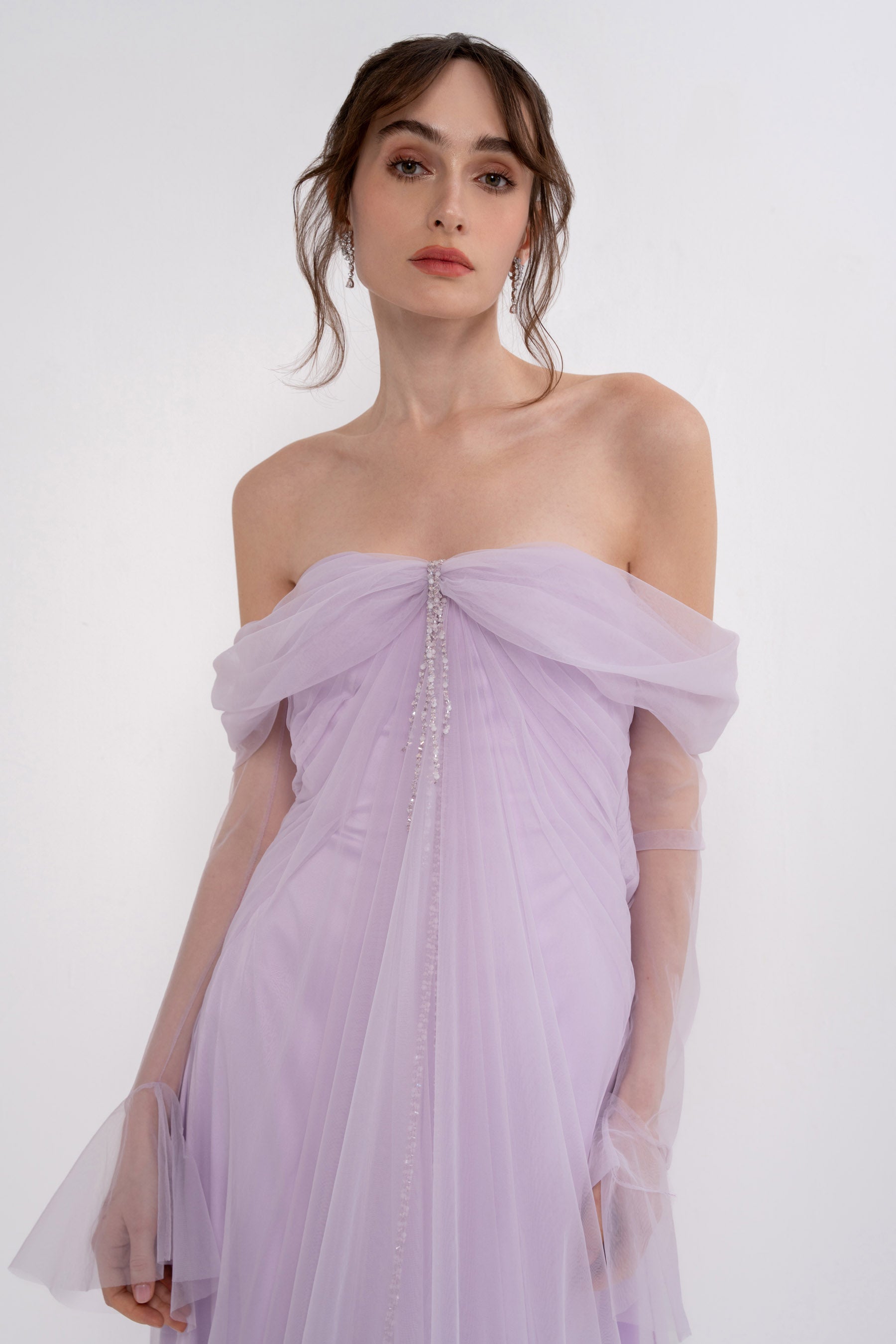 ANTHEA DRESS - LILAC