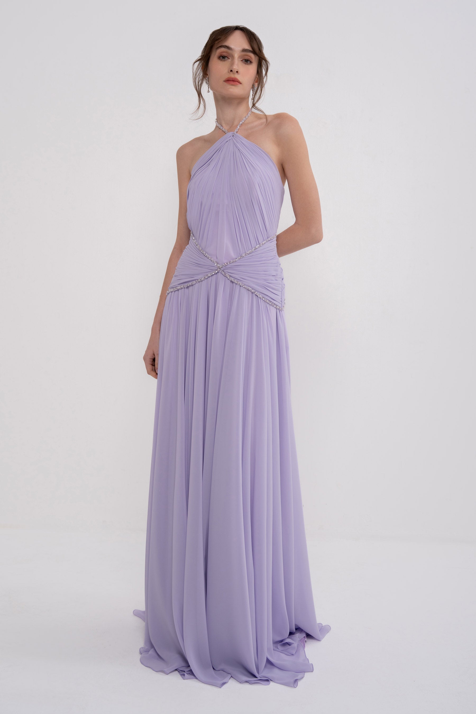 Elegant Hera dress by Manel-Fashion featuring a stylish, flowing design perfect for casual or formal occasions.