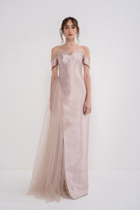Elegant VITTORIA dress by MANEL-FASHION, featuring a flattering fit and stylish design, perfect for formal occasions.
