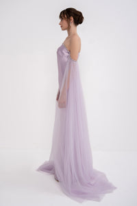 Elegant PANDORA dress by MANEL-FASHION featuring stylish fabric and design, perfect for fashionable occasions.