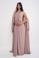 Manel-Fashion Myth Dress featuring a stylish, elegant design with flowing fabric and intricate detailing.