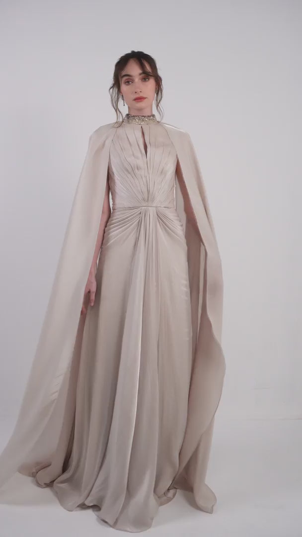 GLORY DRESS - BEIGE