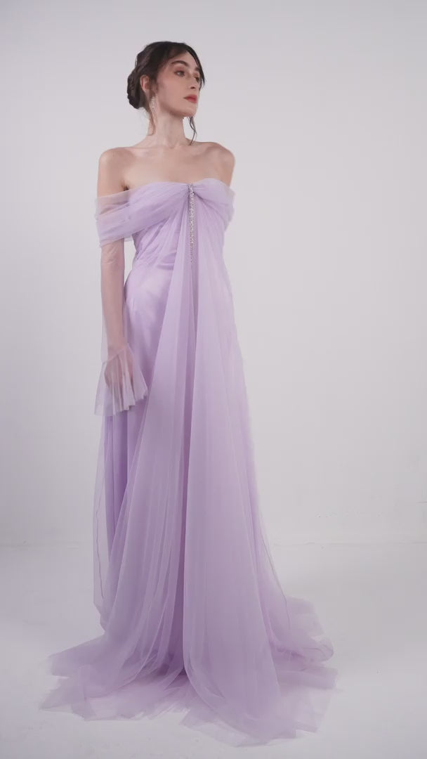ANTHEA DRESS - LILAC